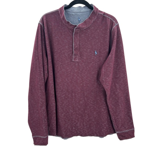 Tailorbyrd Other - Tailorbyrd Mens Reversible Quarter Snap Pullover‎ XL Burgundy Bird Golf Athletic